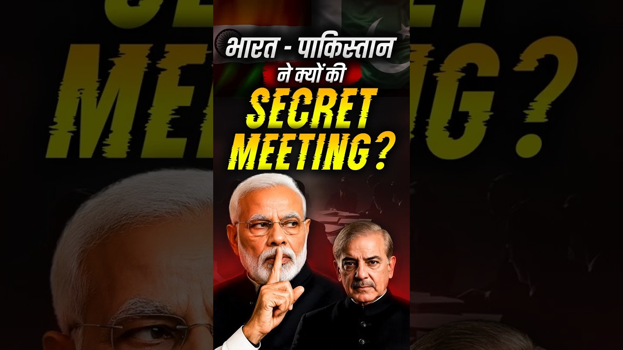 😱 India&ndash;Pakistan Secret Talks  #indiapakistan #induswatertreaty #geopolitics