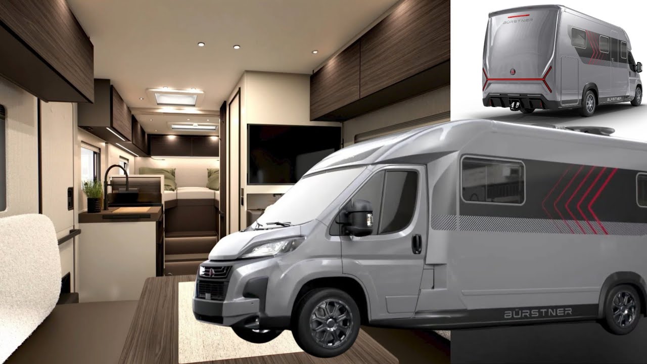 Bürstner Signature - Modular Interiors and Motorhome Comfort in Van Like Body