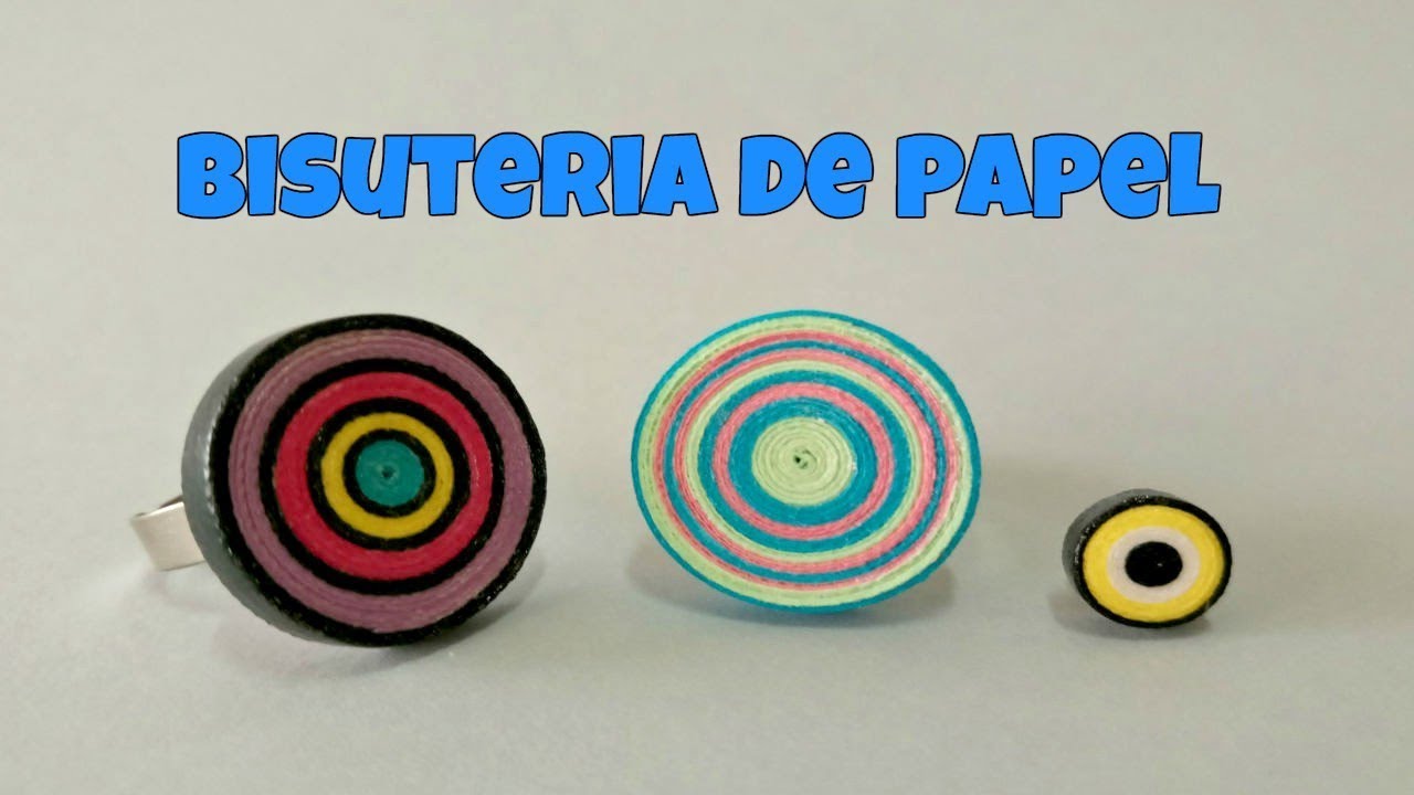 ACCESORIOS técnica QUILLING+TIPS para hacer PENDIENTES y COLGANTES.
