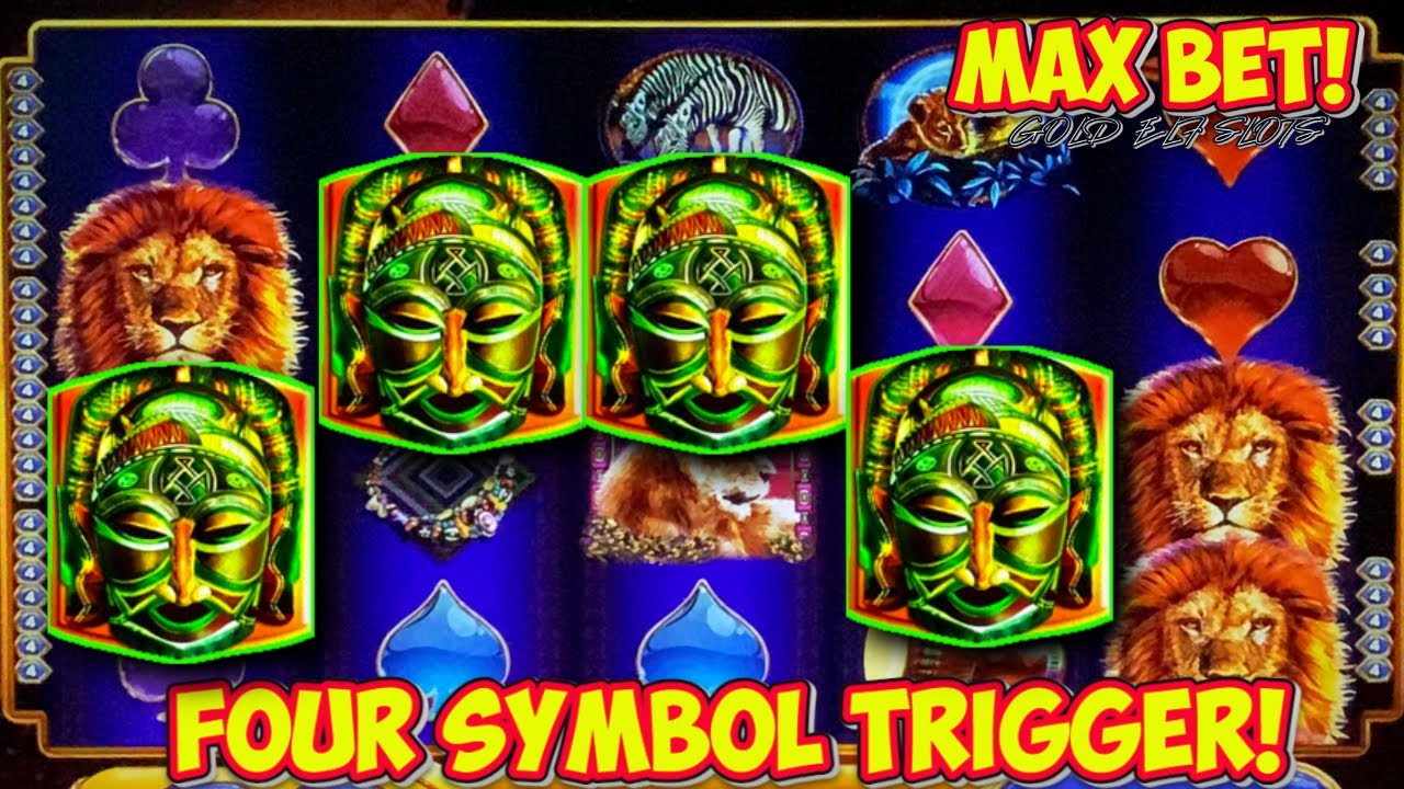 4 Symbol Trigger Madness on King of Africa Slot - HUGE Payouts Guaranteed! WMS
