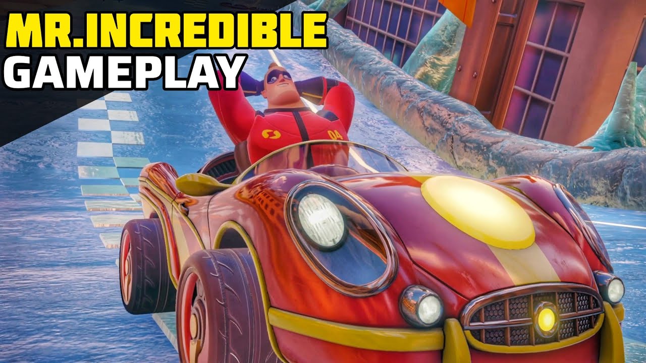 Disney Speedstorm | Mr. incredible Racer Gameplay