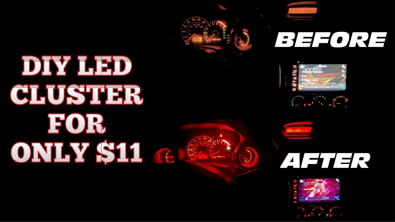 LED Cluster Lights for $11(3G Eclipse)