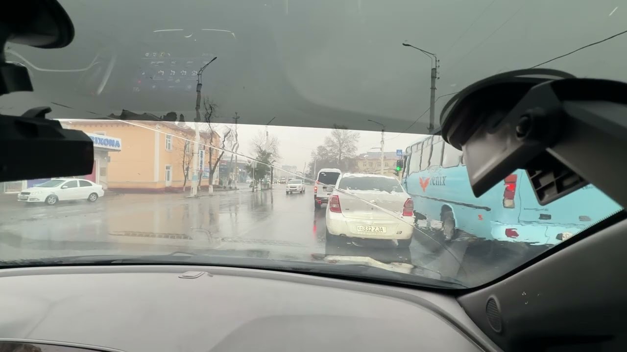 Asmr car Chevrolet DRIVING IN THE RAIN