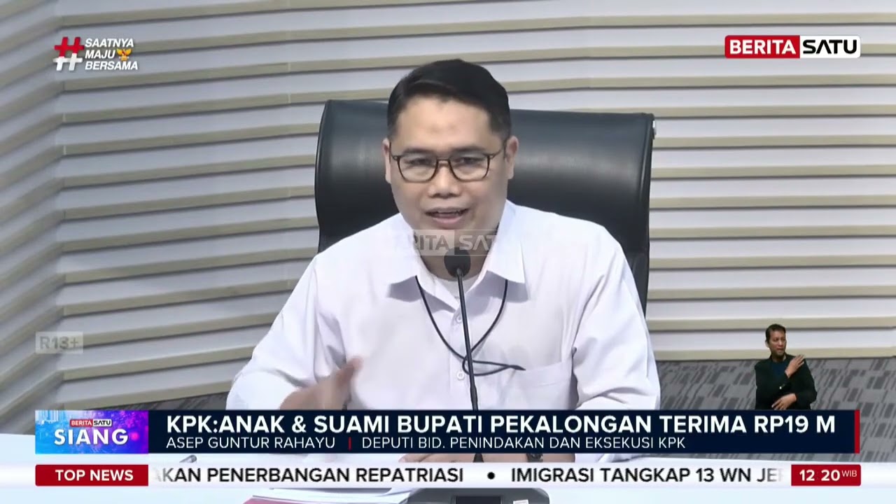 Bupati Pekalongan Jadi Tersangka, Keluarga Ikut Nikmati Rp19 Miliar #beritasatu