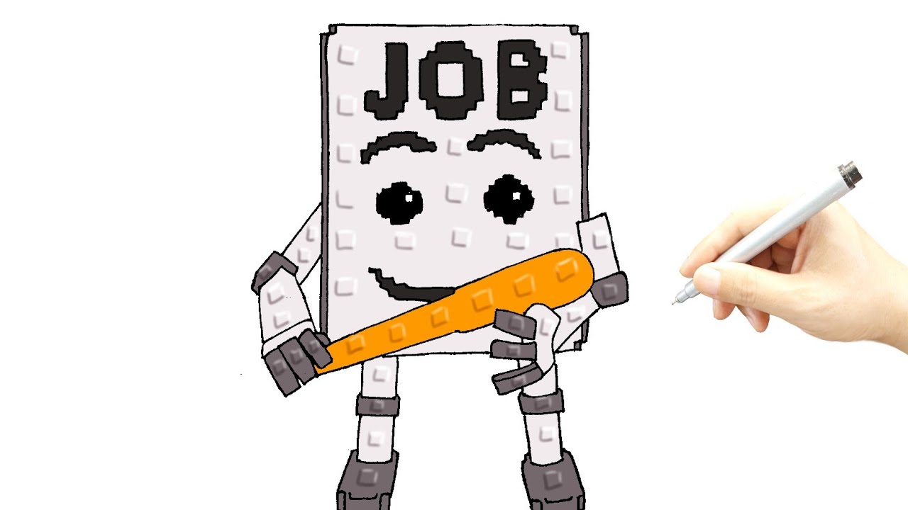 How to draw job job job sahur steal a brainrot | step by step