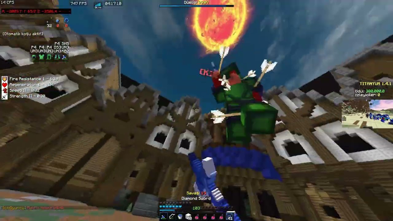 Sonoyuncu Titanyum Y&uuml;ksek Paralı Duel / Patlayan Claim