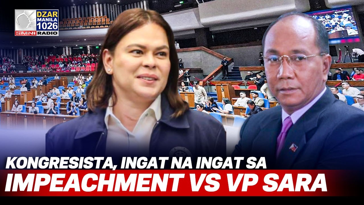 Mga kongresista, ‘very cautious’ sa articles of impeachment vs VP Sara — Jay Sonza