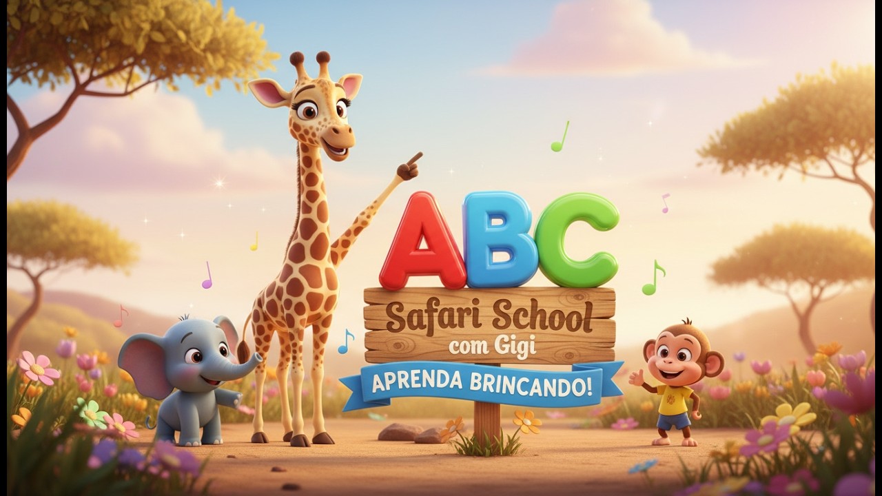 ABC dos Bichinhos 🐝🦁 | Aprenda as Letras com Música Infantil Educativa