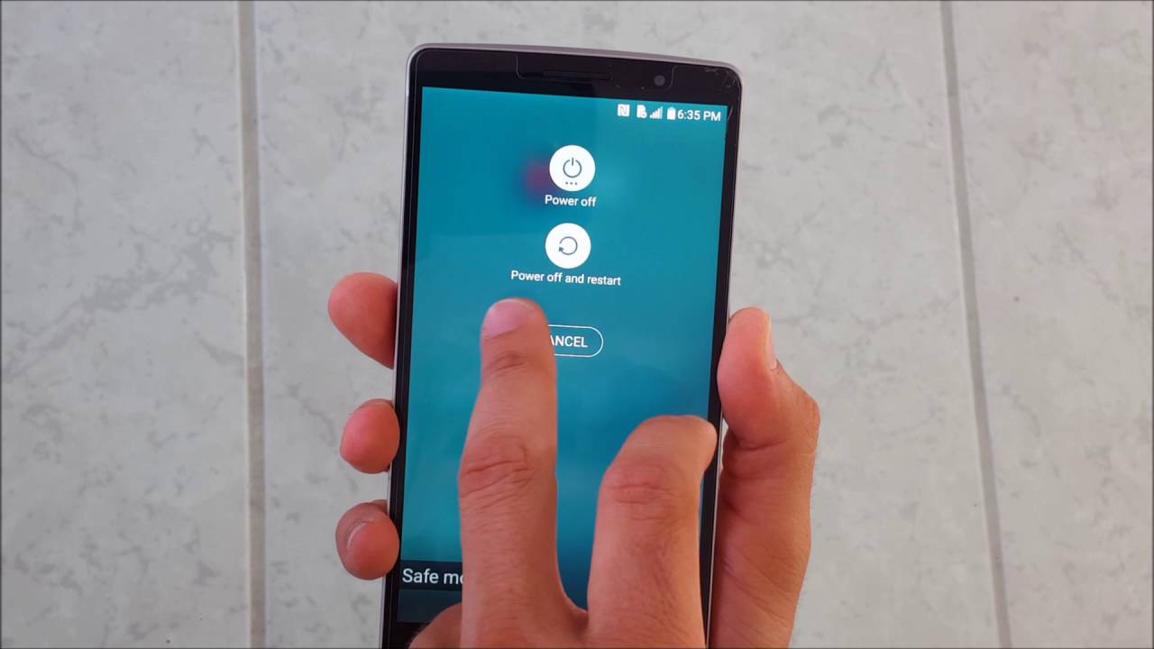 How to get LG G Stylo IN & OUT of safe mode