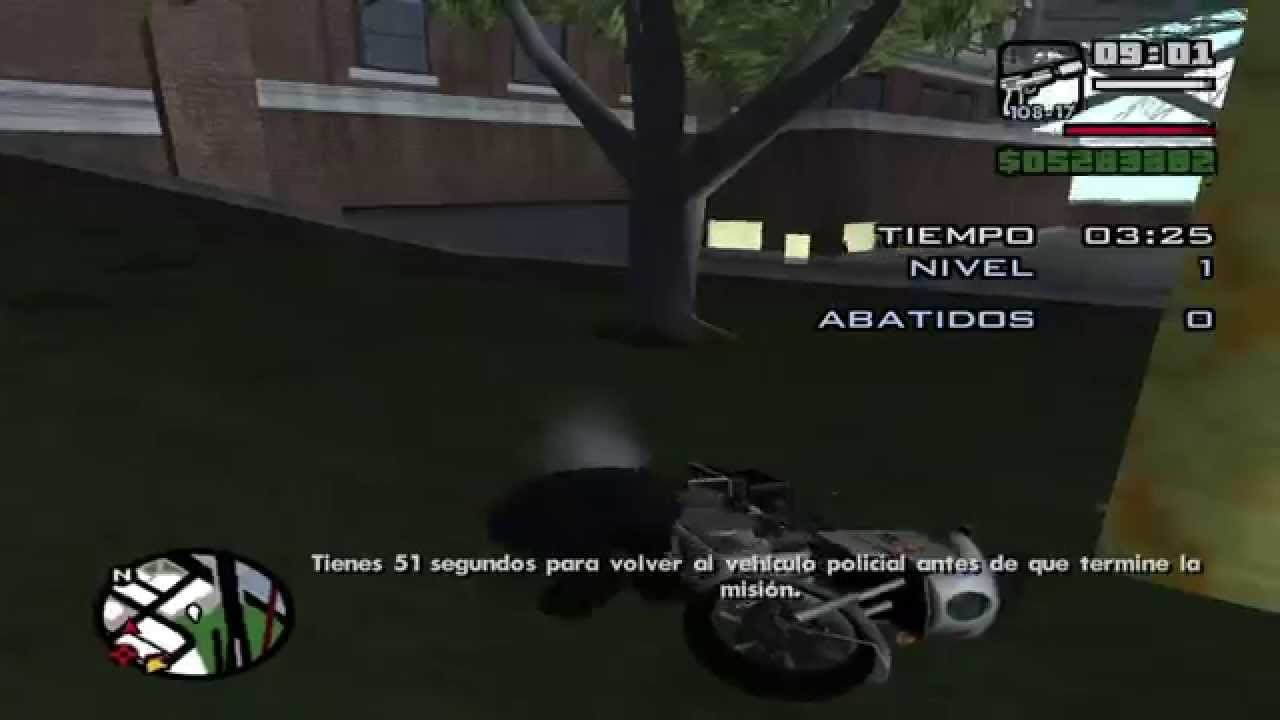 GTA  San Andreas || El policia manco