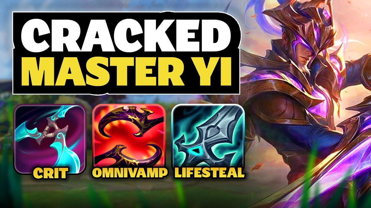 TRYING OUT THE NEW ITEMS ON TOP MASTER YI