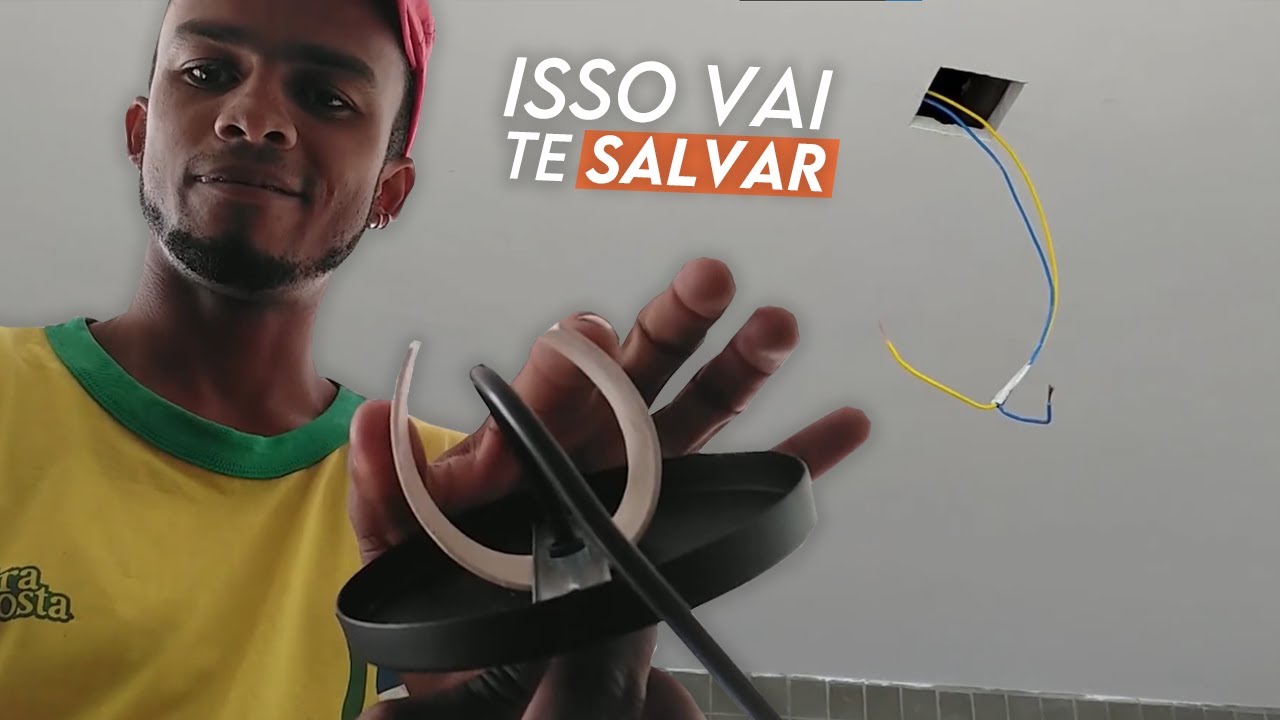 Macete Genial para FIXAR PENDENTE no GESSO já CORTADO