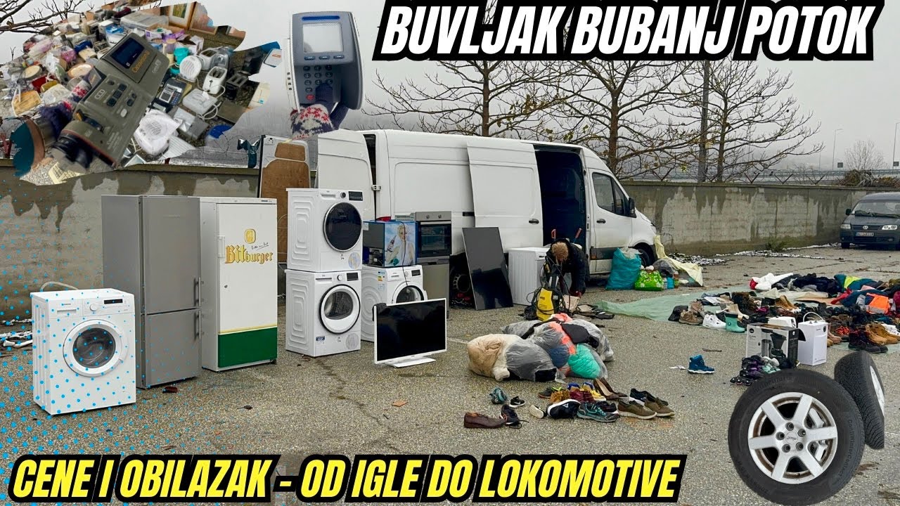 Buvljak Bubanj Potok Beograd - od Igle do Lokomotive, cene i obilazak, jeftino i povoljno #beograd
