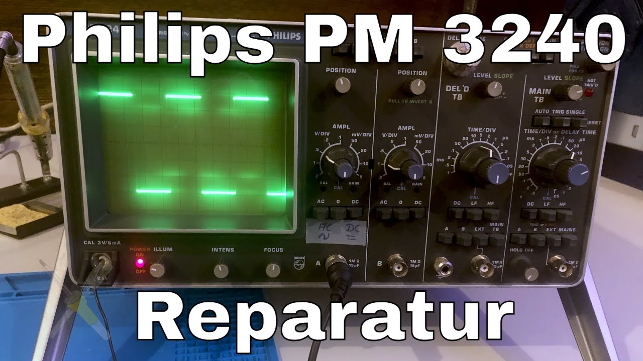 BitBastelei #540 - Philips PM 3240 Reparatur