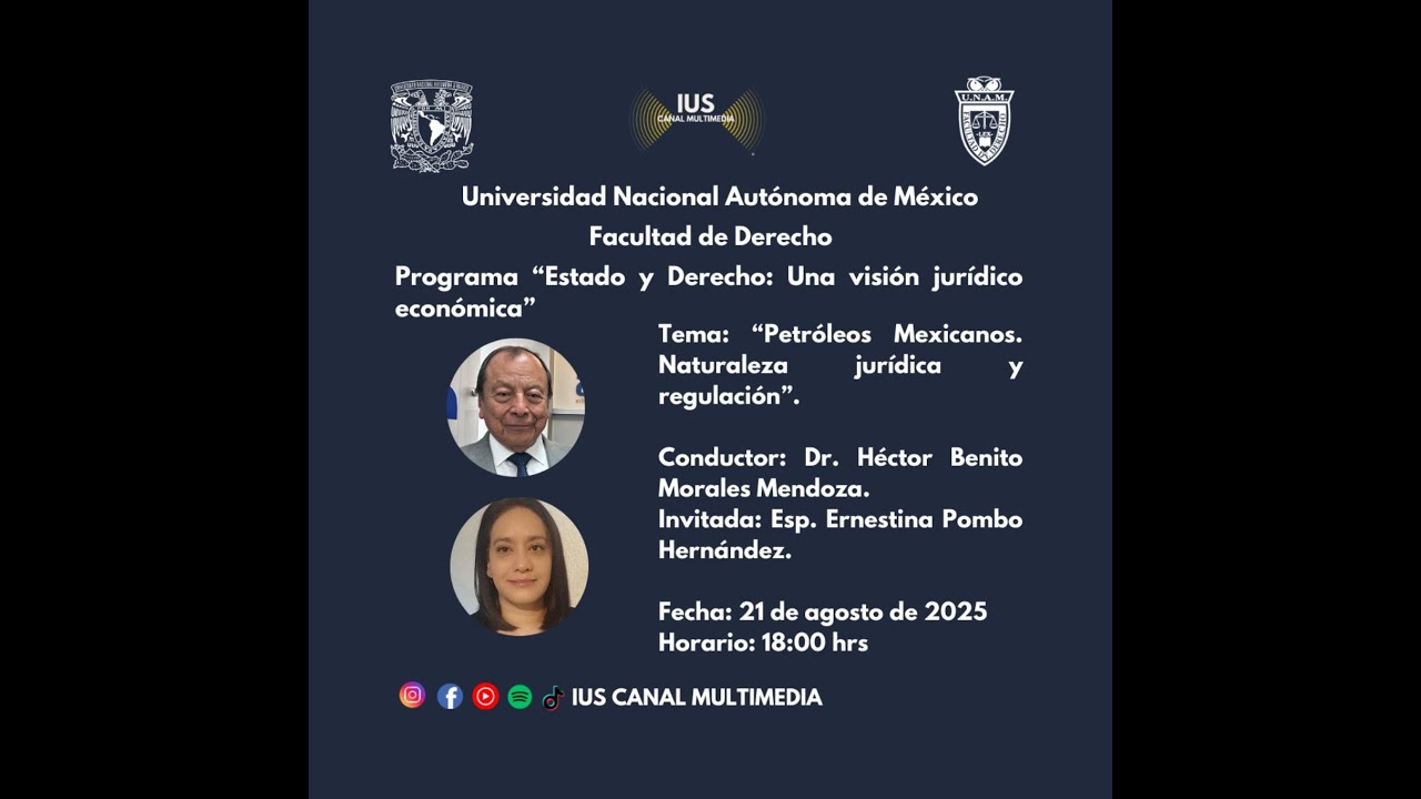 Estado y Derecho - Petróleos Mexicanos. Naturaleza jurídica y regulación