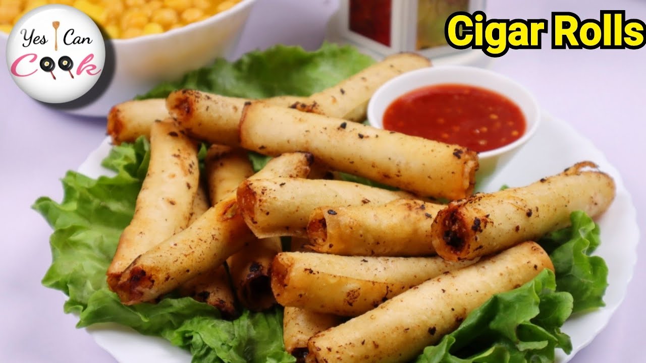 The Best Rolls I Have Ever Eaten ❗️ Chicken Cigar Rolls (Ramadan Special) by YES I CAN COOK