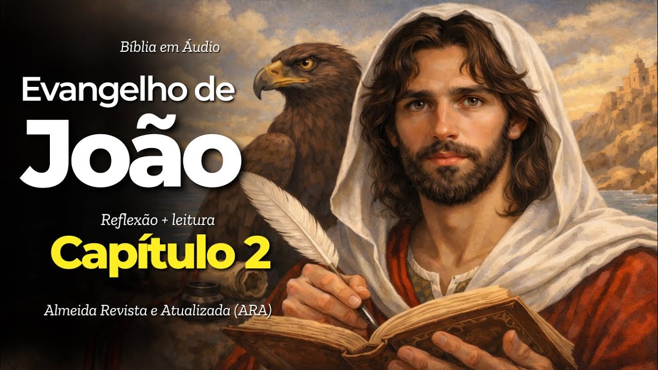 João 2 - Almeida Revista e Atualizada | A Bíblia em Áudio | (Reflexão +  Leitura do capítulo)