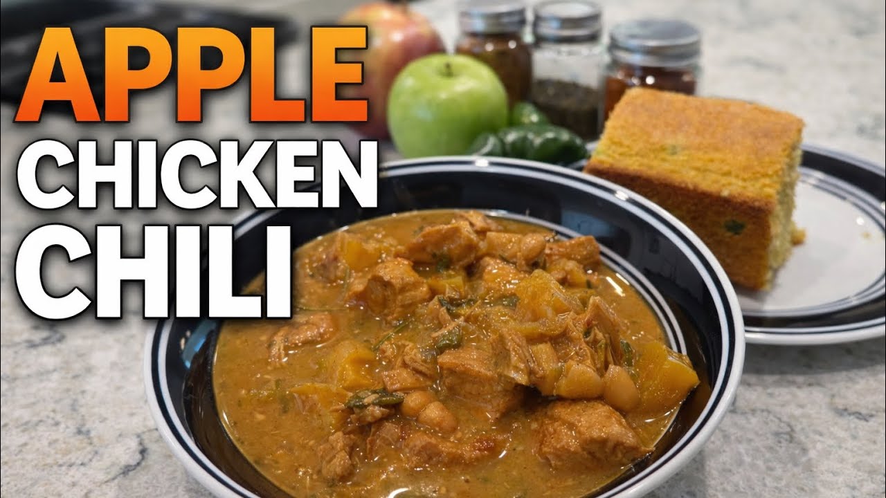 Куриный чили с яблоками | Идеально уютное и невероятно вкусное блюдо