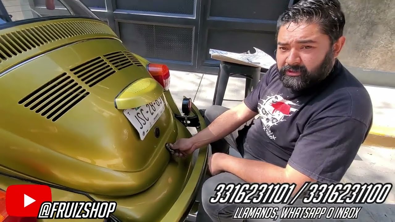 PISTONES PARA SOSTENER LA TAPA DE MOTOR DE TU VOCHO🔥😱