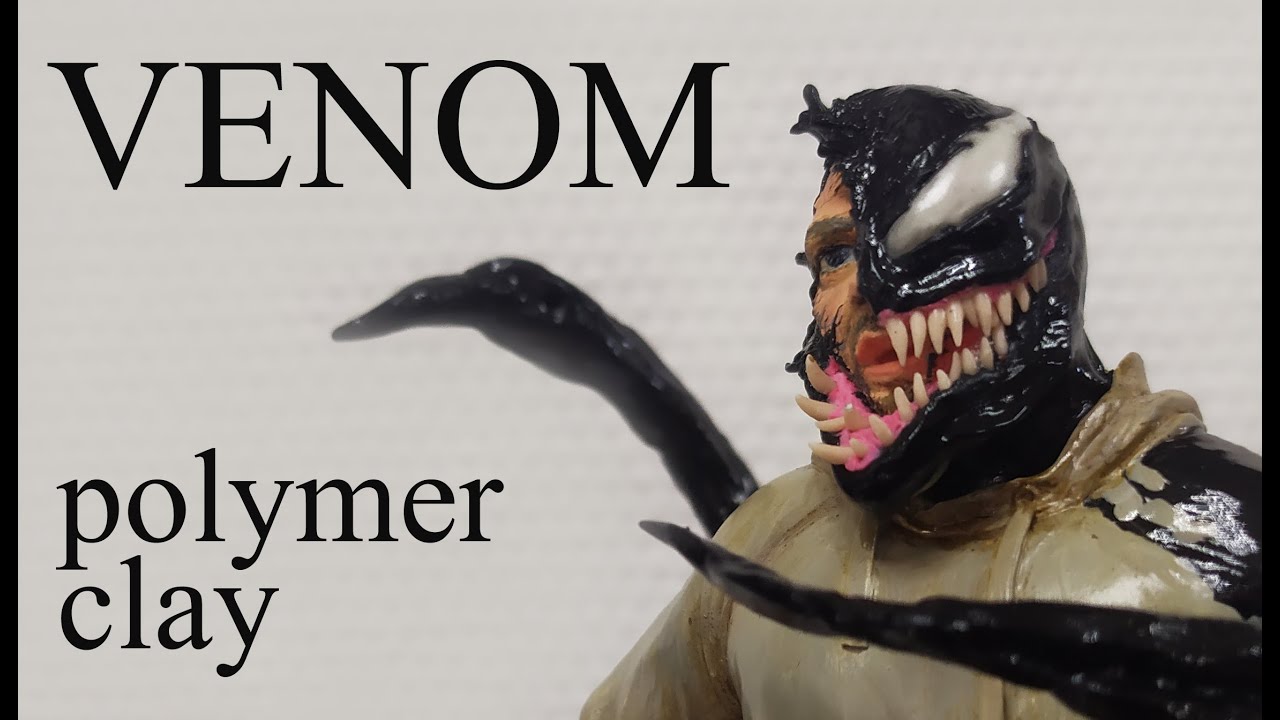 Веном 2 Эдди Брок лепка вместе с Venom / Eddie Brock Venom modeling together