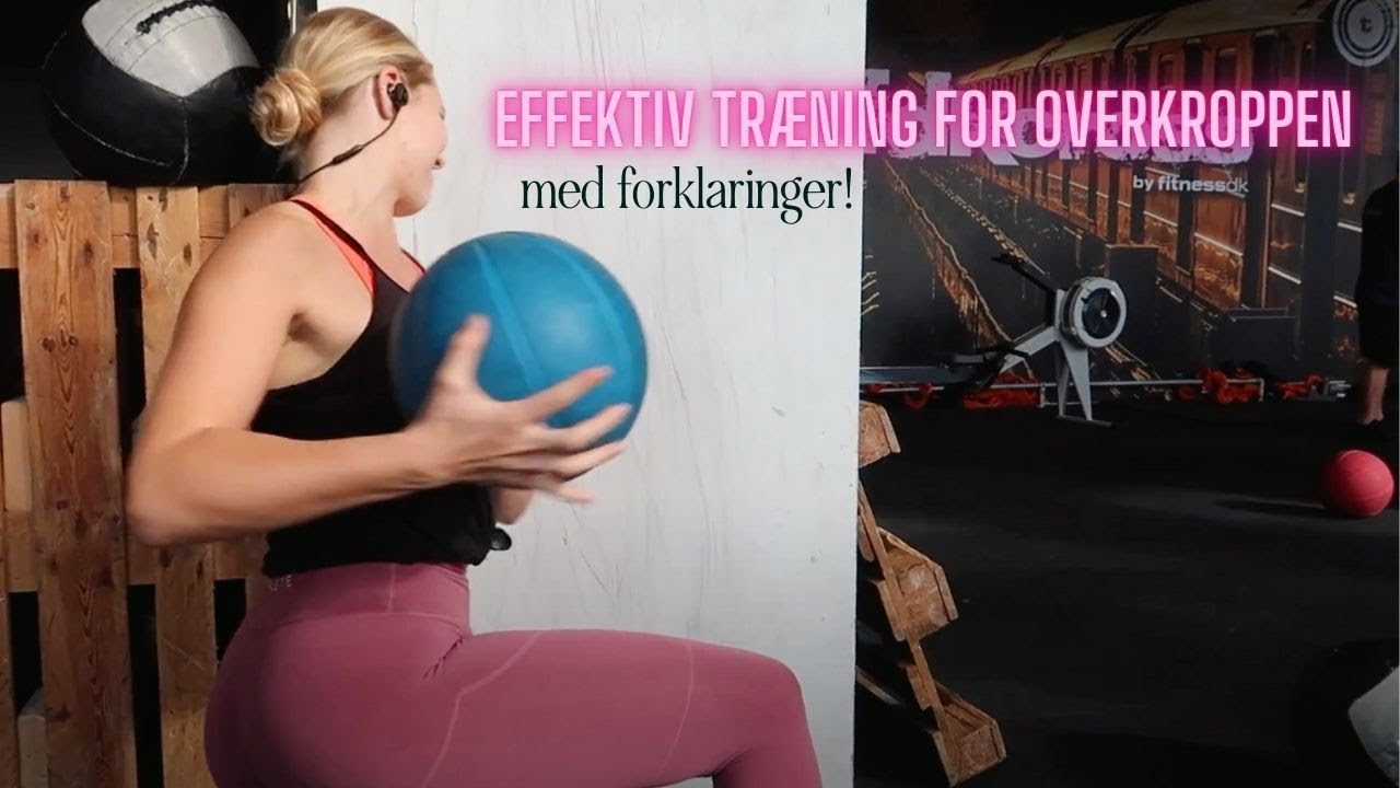 HVORDAN DU TRÆNER ARME SOM KVINDE / Upper body træning med forklaringer I Rikke Voss Fitness