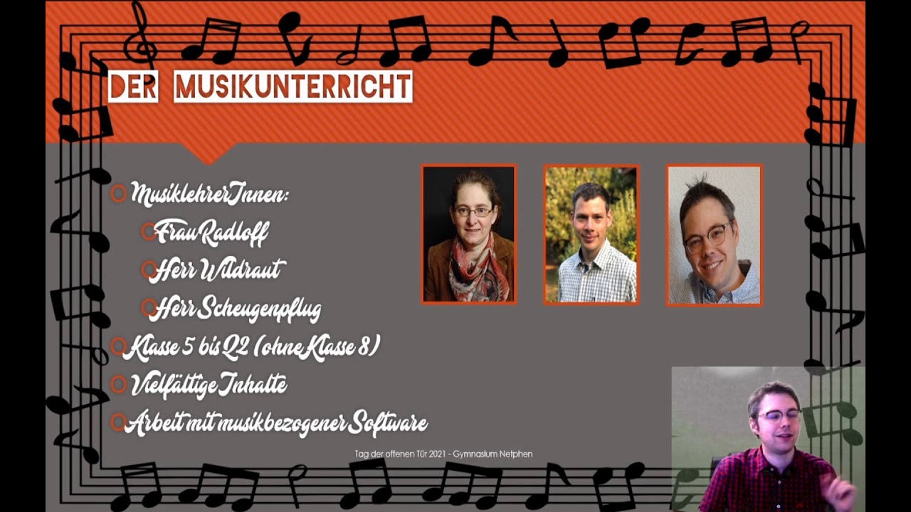 Musik leben und lernen - der Musikfachbereich stellt sich vor