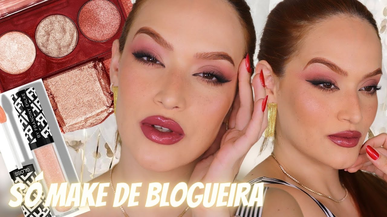 MAQUIAGEM FÁCIL PARA FESTA DA FIRMA (usando FAVORITOS de BLOGUEIRAS)