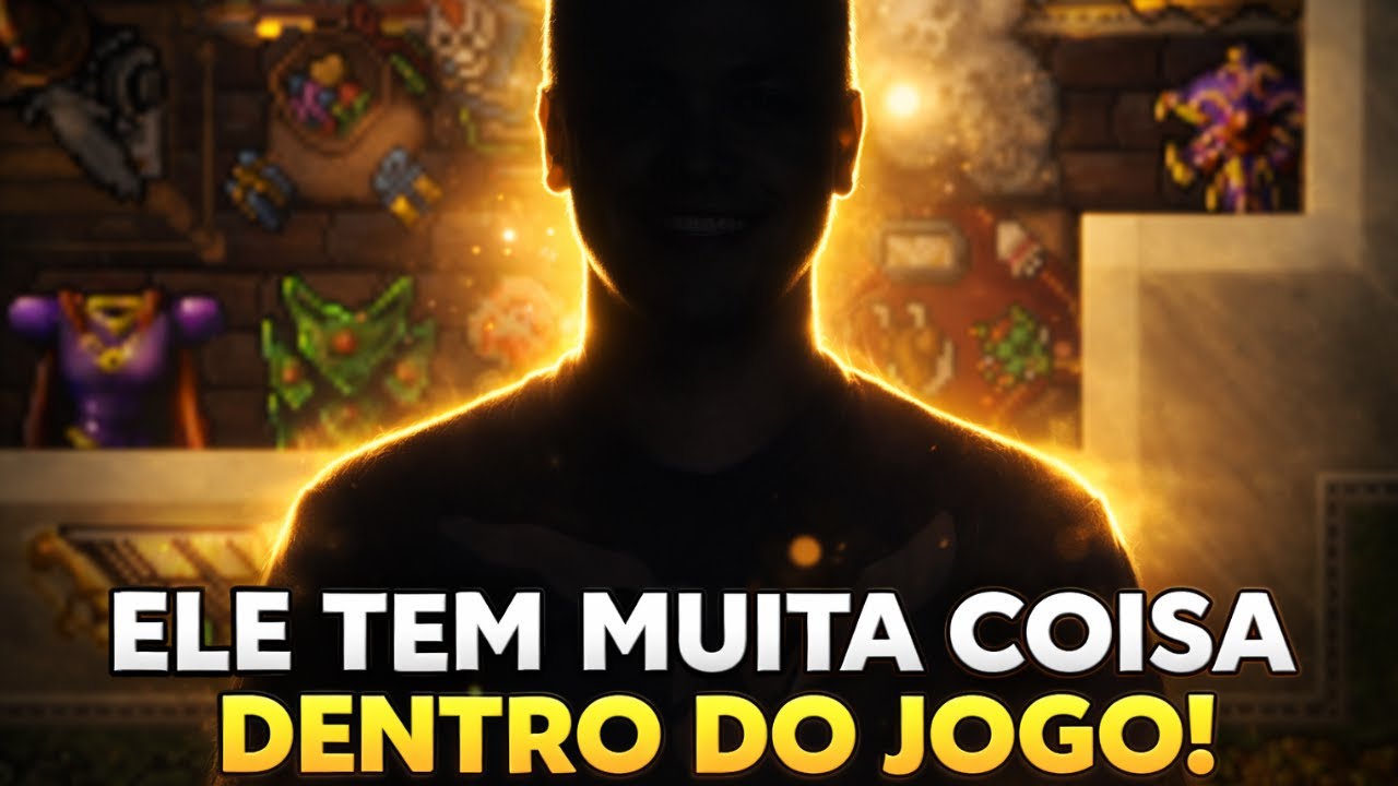 O YOUTUBER DE 50 MILHOES DE INSCRITOS QUE JOGA TIBIA!