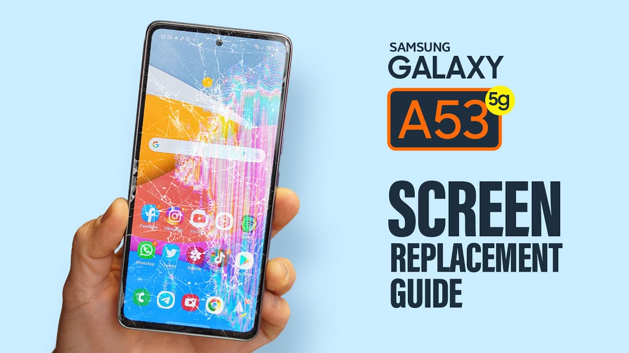 Замена сенсорного экрана на Samsung Galaxy A53 5G