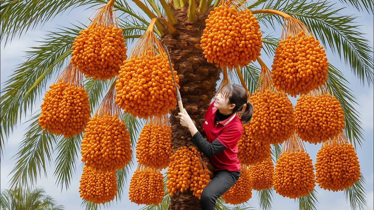 Colhendo Buriti RARÍSSIMO no Pântano – A Fruta Dourada que Vendeu Tudo no Mercado