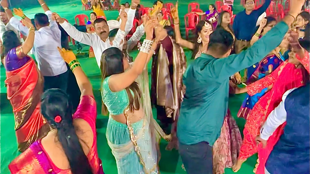 हळदी मध्ये राडा बघायचं असेल तर | पालघर ला येआयचं नक्की एकदा | Om Siddhi Sai Musical Group Palghar