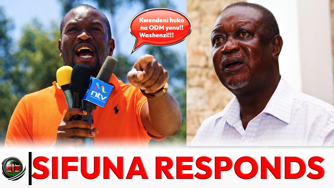🔥Sifuna Responds: Shows Oburu Odinga Midle Finger Immediately He was Ousted