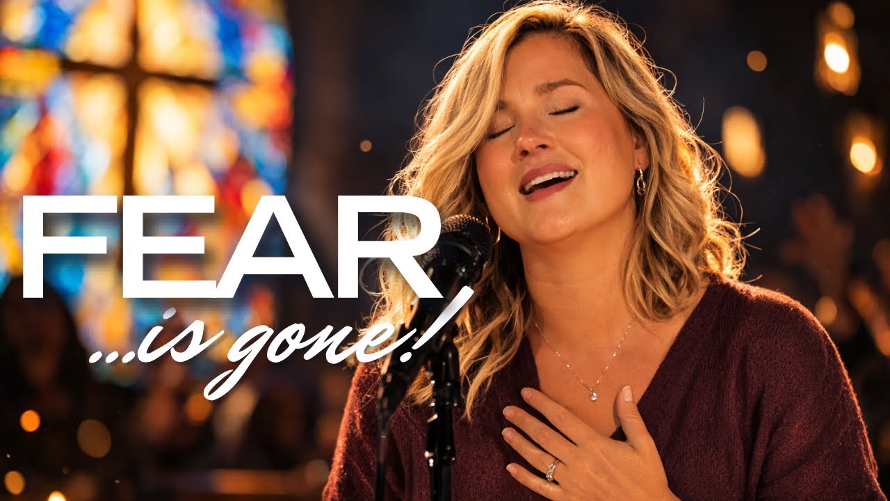 FEAR IS GONE | Powerful Christian Worship Song About Faith Over Fear