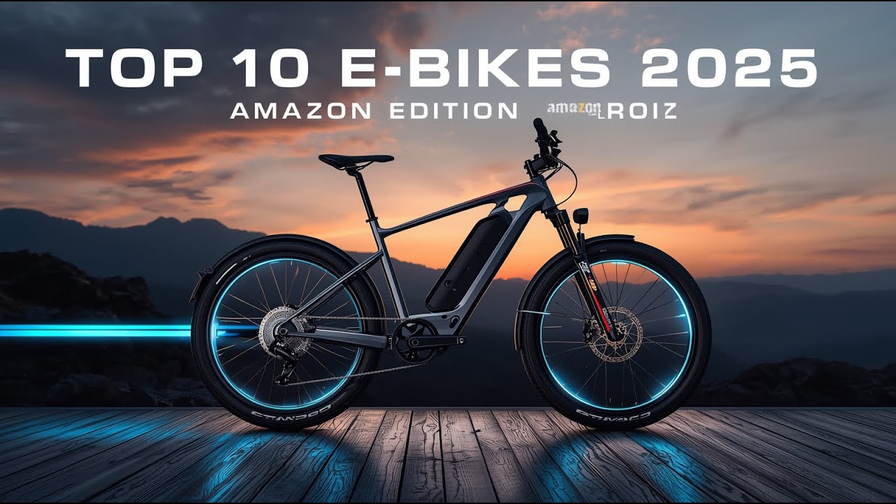 Top 10 Electric Bikes on Amazon You Shouldn't Miss in 2025
