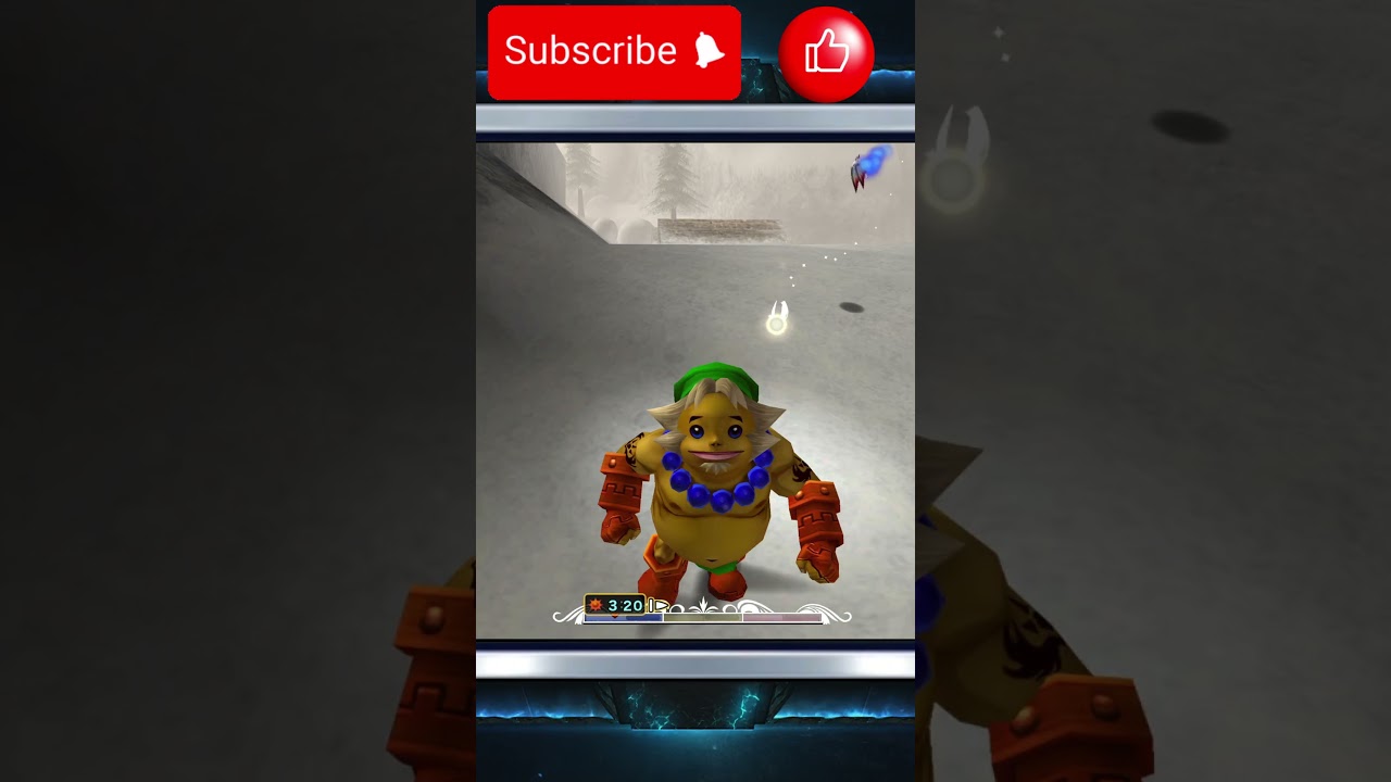 【The Legend of Zelda: Majora's Mask】Goron Link's Rolling Fail