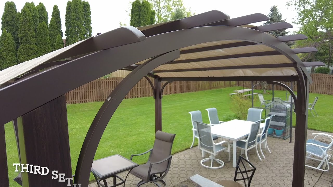 Pergola: Lowe's Allen+Roth 10'x10' With Assembly Instructions in Description