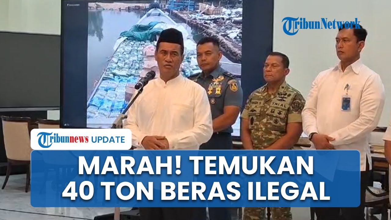 Mentan Geram! 40 Ton Beras Impor Ilegal di Batam: Jangan Sampai 115 Juta Petani Kita Demotivasi