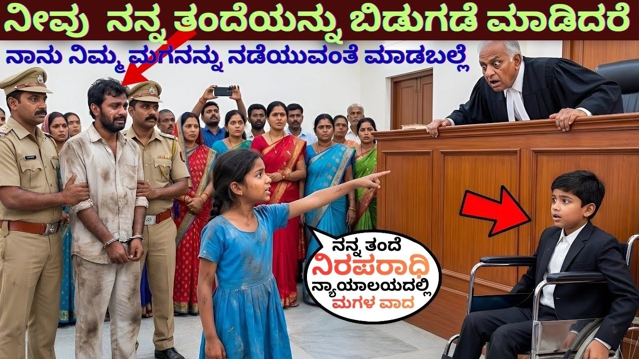 ನೀವು  ನನ್ನ ತಂದೆಯನ್ನು ಬಿಡುಗಡೆ ಮಾಡಿದರೆ, ನಾನು ನಿಮ್ಮ ಮಗನನ್ನು ನಡೆಯುವಂತೆ ಮಾಡಬಲ್ಲೆ! #stories