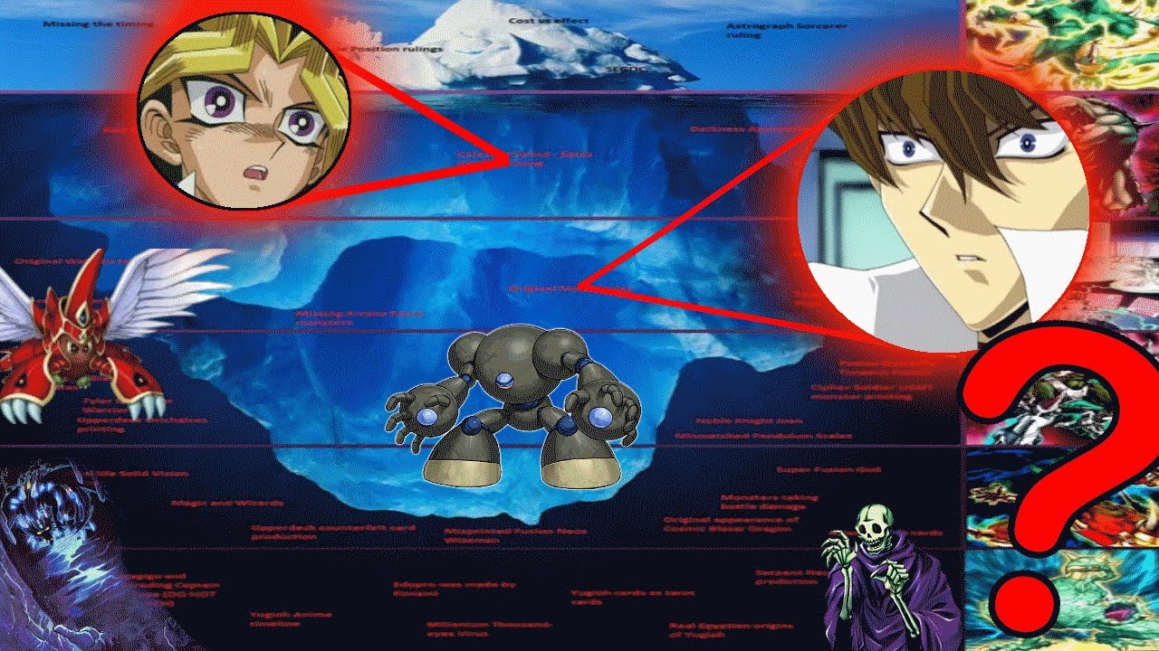 THE ENTIRE YUGIOH ICEBERG