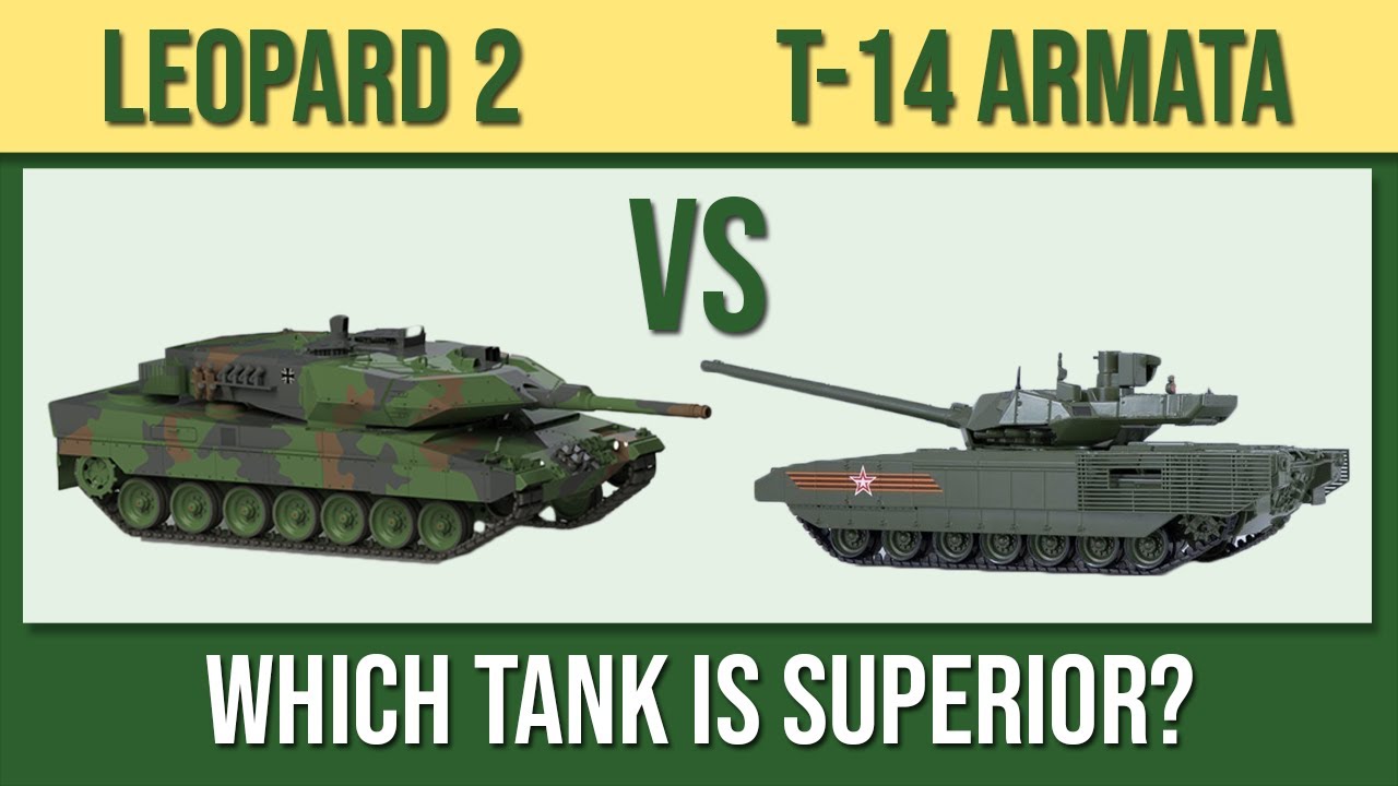 Leopard 2 vs T-14 Armata - Which would win?