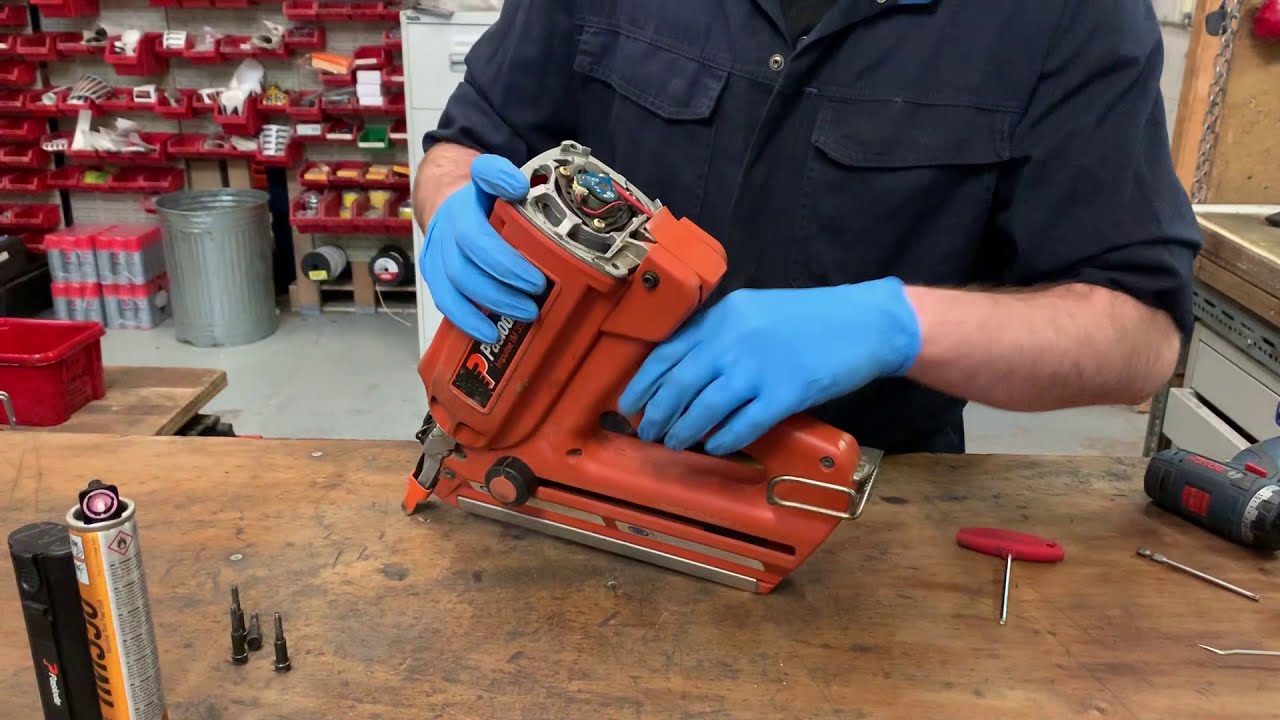 How to Clear a Nail Jam in a Paslode IM350 or IM350+ Nail Gun