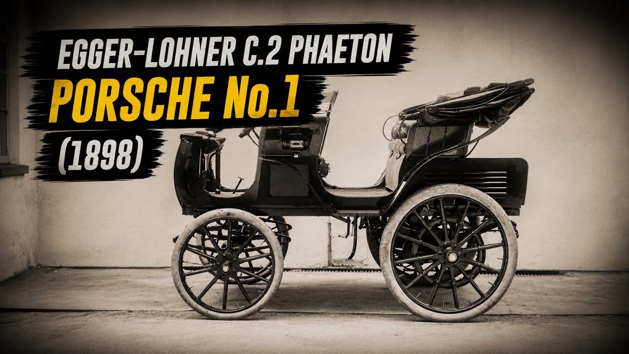 Egger-Lohner C.2 Phaeton - Porsche numer 1 | Ikony Motoryzacji
