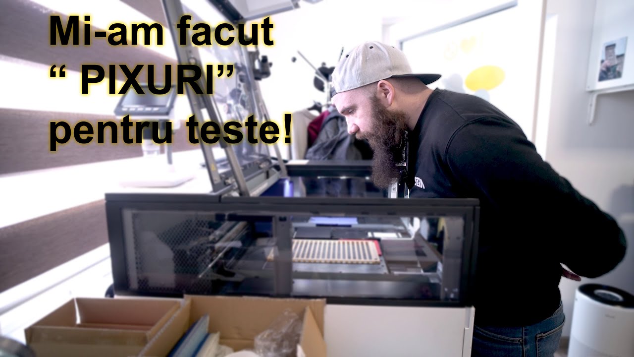Cat timp mi-a luat sa invat sa personalizez pixuri cu #epson #V1000 ?