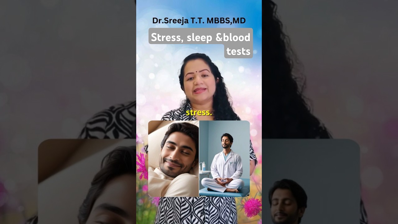 #BloodTestTips#StressAndHealth#SleepMatters#HealthAwareness #LabTest#Cortisol#Cholesterol#HealthTips