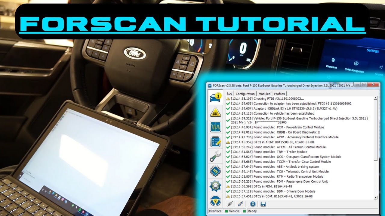 Как использовать FORScan (обучение)