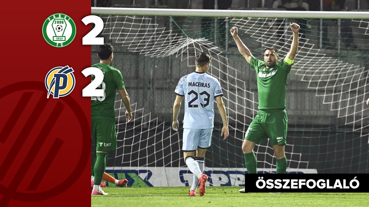 NB I: Paks–Puskás Akadémia 2–2 | összefoglaló