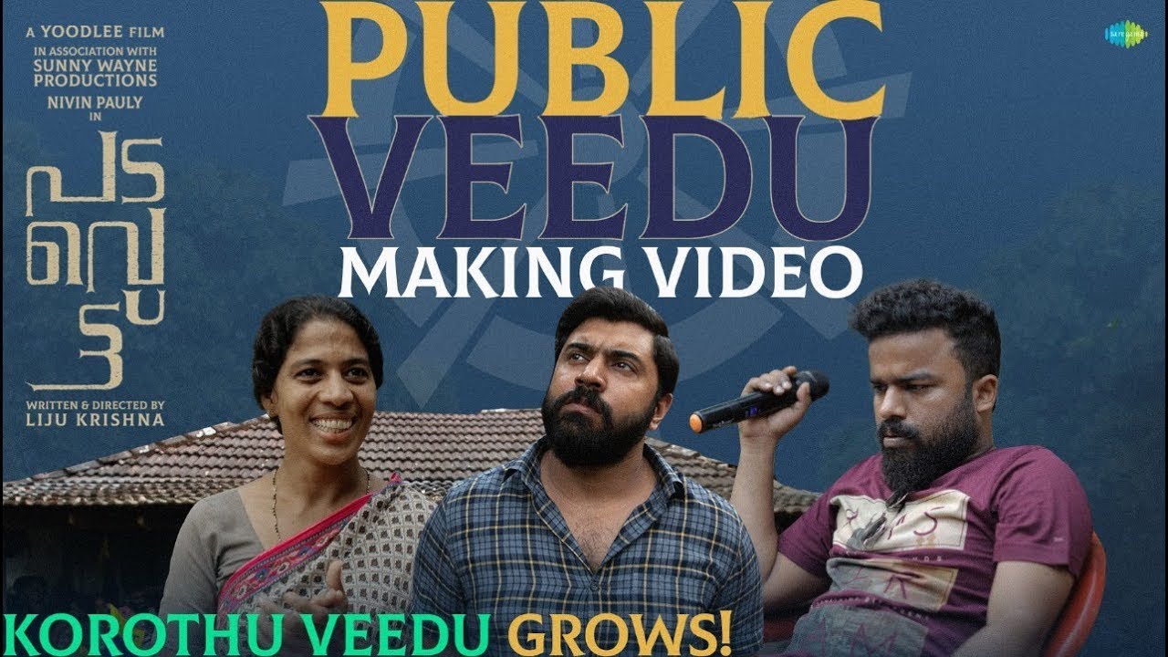 Public Veedu Song Making 🎶🎞️🎬 | Padavettu | Nivin Pauly | Liju Krishna | Govind Vasantha | Anwar Ali