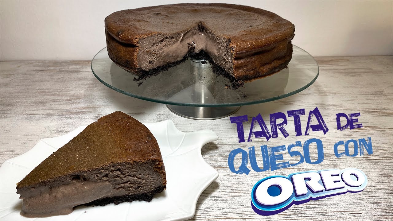 TARTA DE QUESO CON OREO!!! | La tarta de queso casera más deliciosa!!!