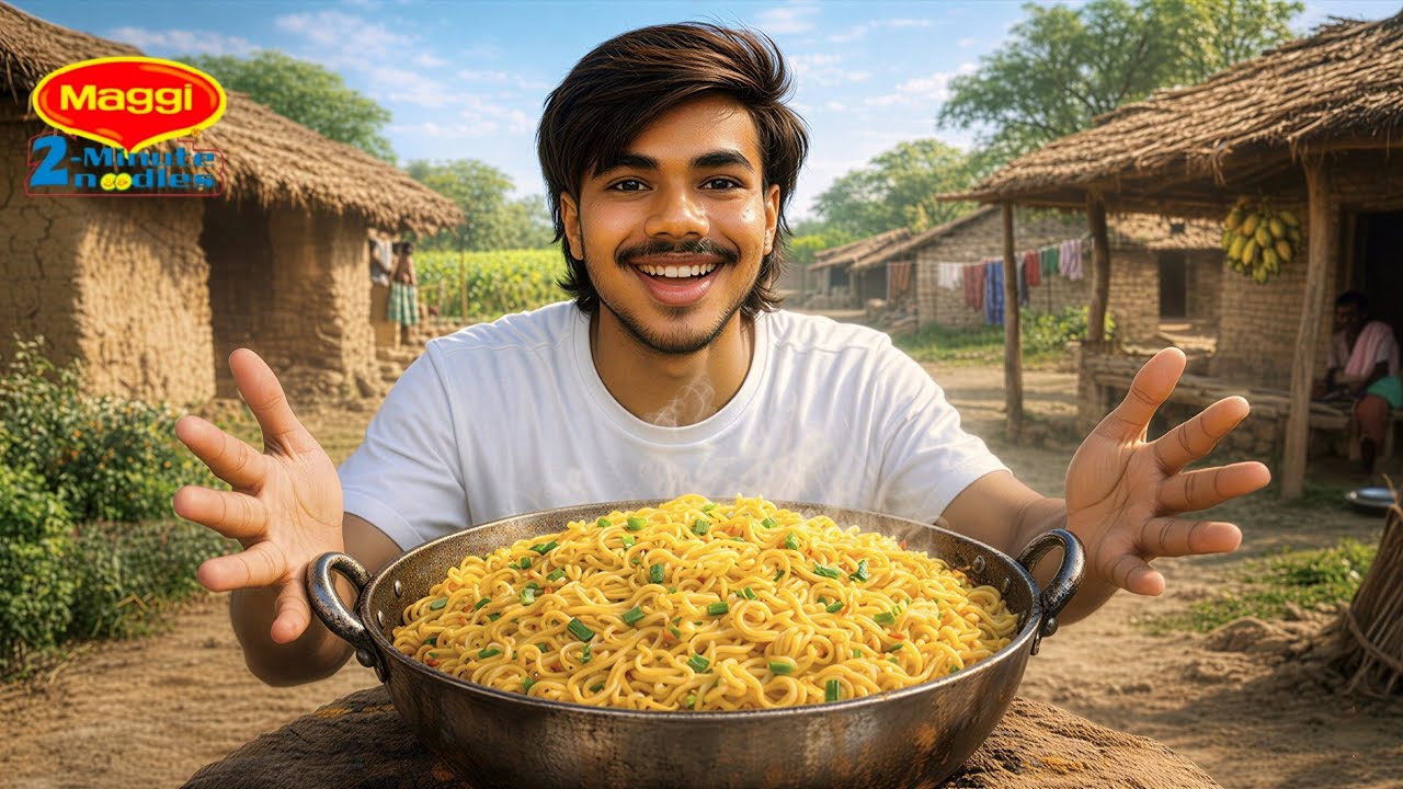 Making 100 Maggi for the Whole Village!