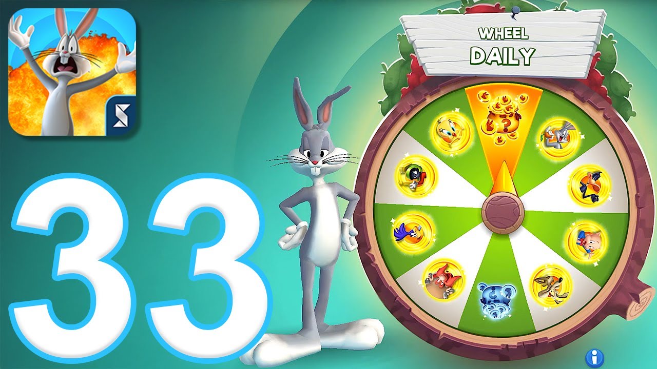 Looney Tunes World of Mayhem - Gameplay Walkthrough Part 33 - Spin The Wheel (iOS, Android)